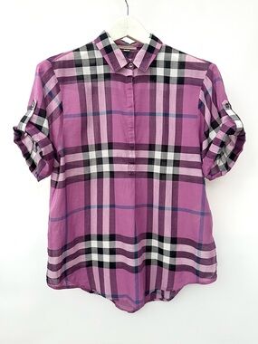 Burberry Brit Plaid henley